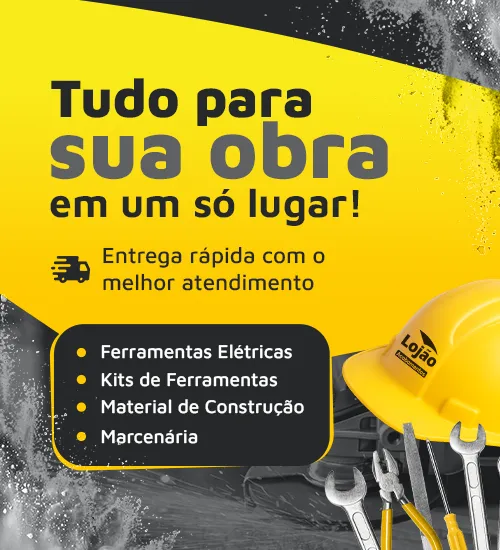 Material de construção em Águas Lindas: tudo para sua obra em um só lugar no Lojão Acabamentos