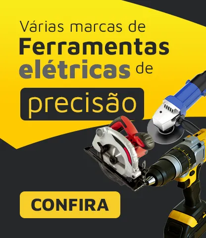 Ferramentas elétricas de várias marcas: confira