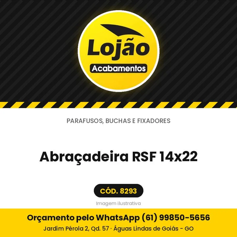 Abraçadeira RSF 14x22