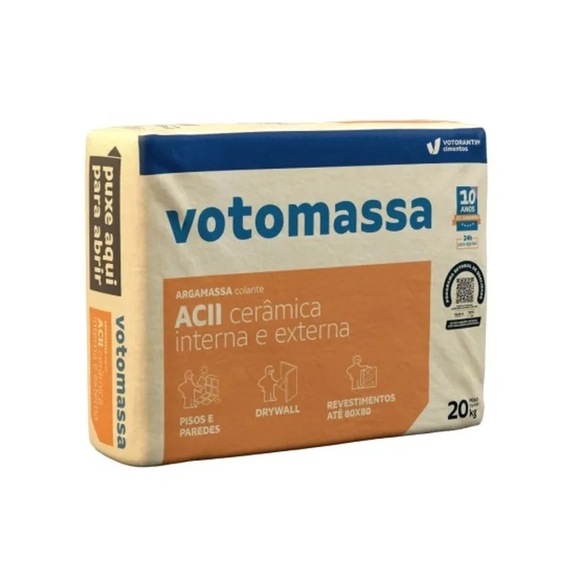 Argamassa 20kg AC II Interna e Externa Votomassa
