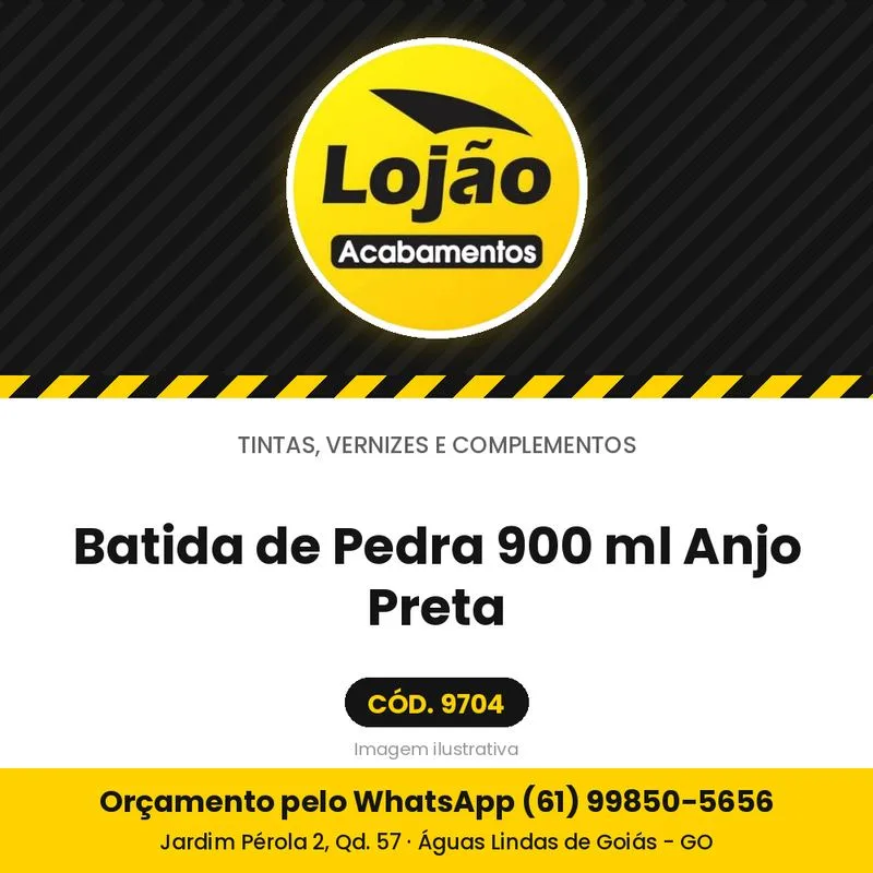 Batida de Pedra 900 ml Anjo Preta
