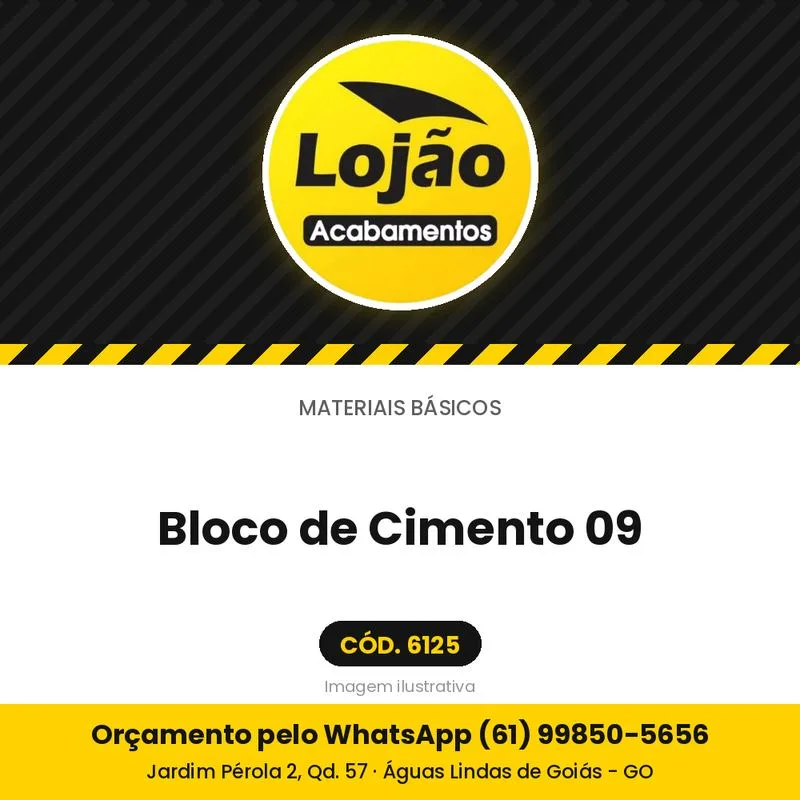 Bloco de Cimento 09