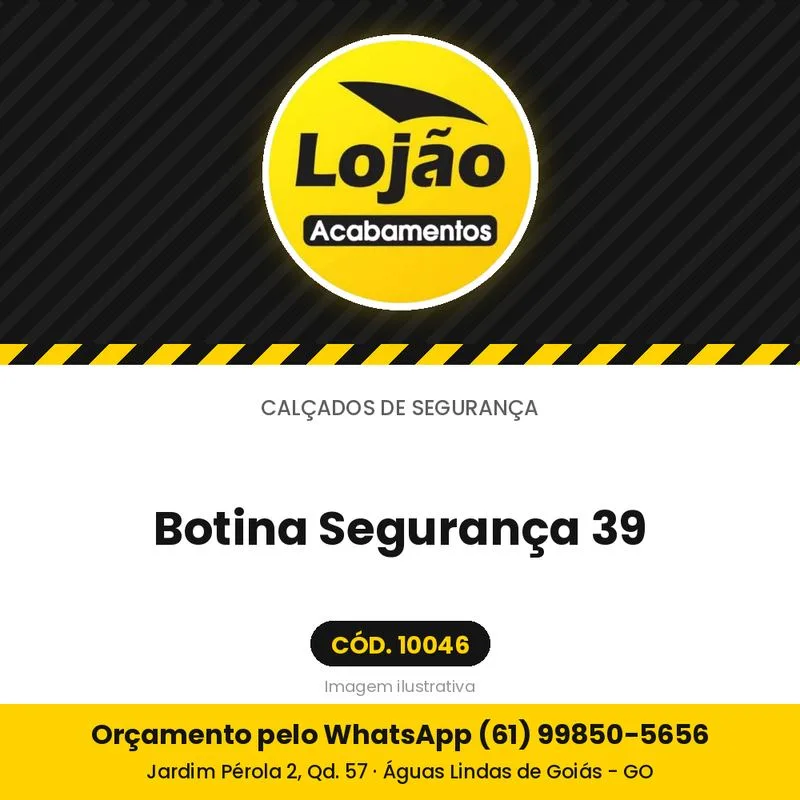 Botina Segurança 39