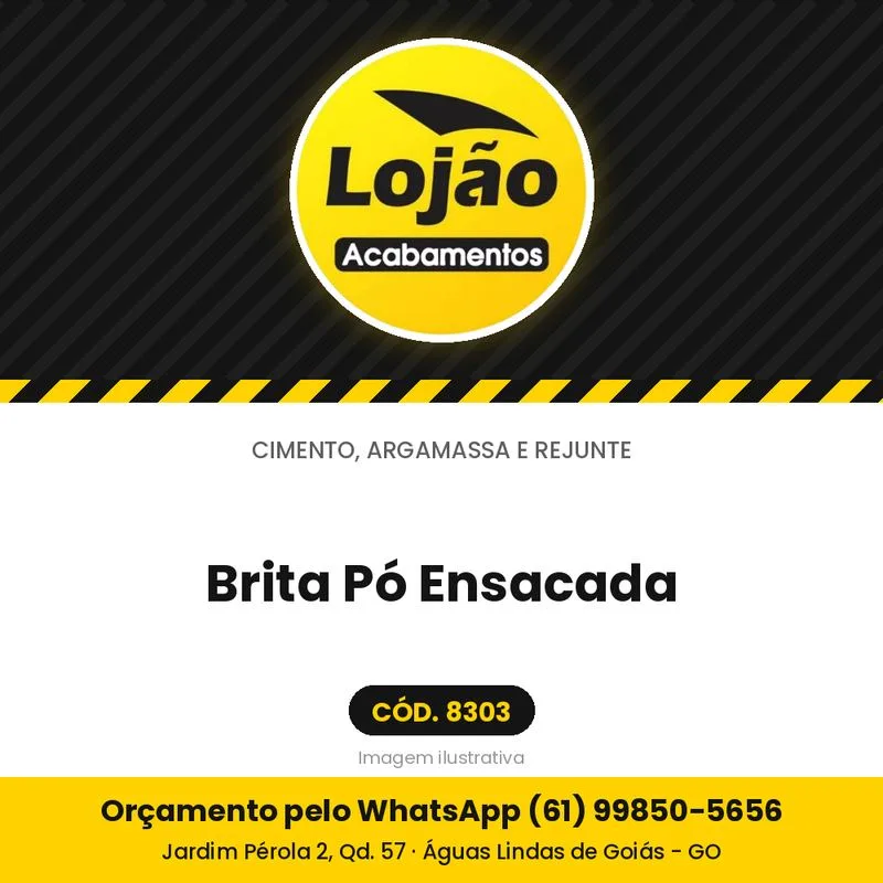 Brita Pó Ensacada