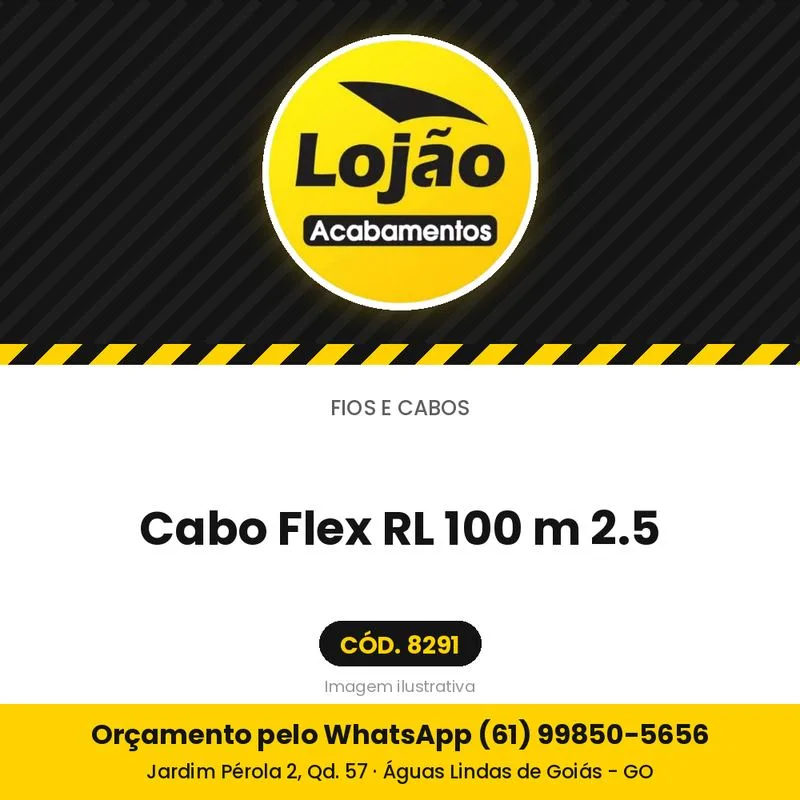 Cabo Flex RL 100 m 2.5