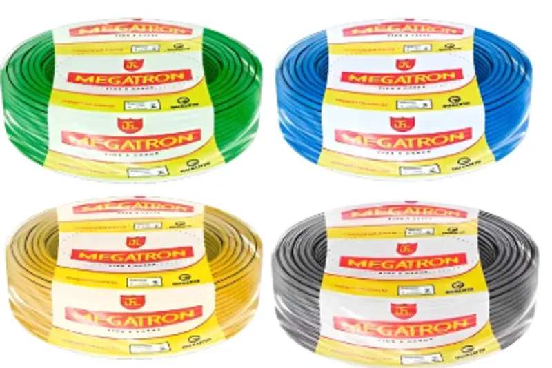 Cabo Flexível Megatron 2,5mm 100m 750v Rolo Cabo Flexível Megatron 2,5mm 100m 750v Rolo