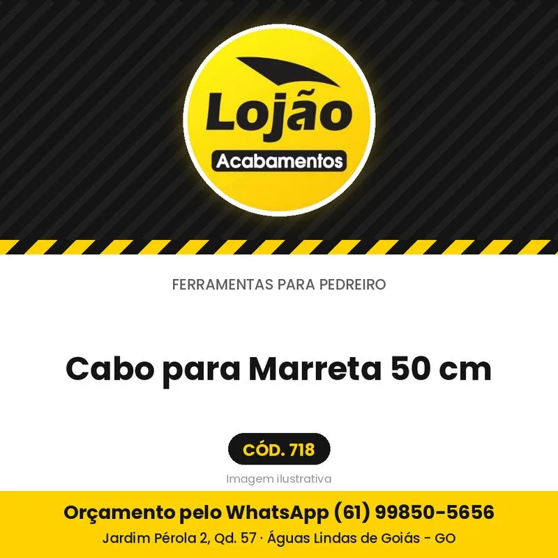 Cabo para Marreta 50 cm