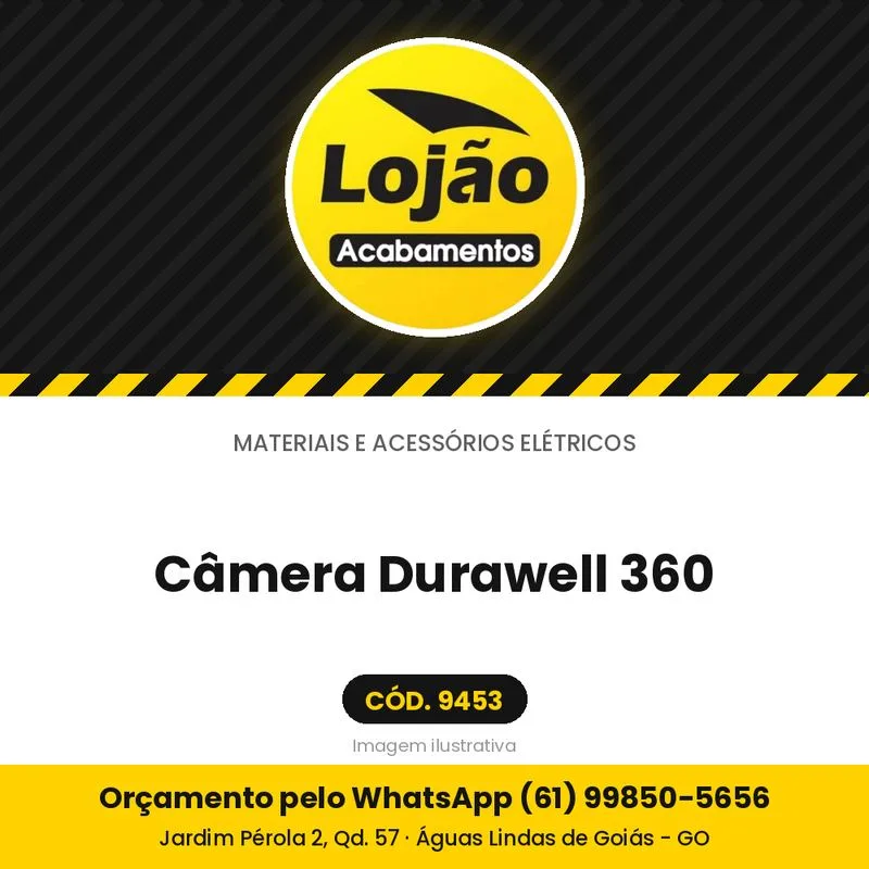 Câmera Durawell 360