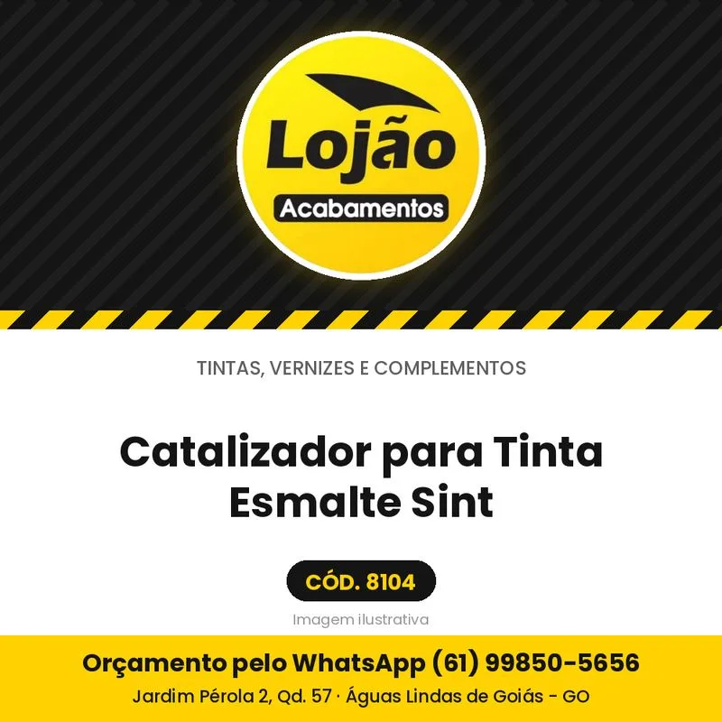 Catalizador para Tinta Esmalte Sint