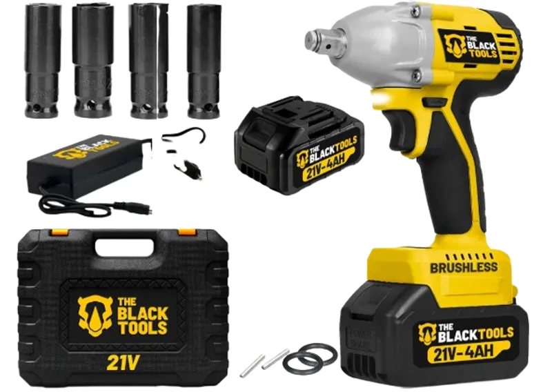 Chave De Impacto A Bateria 21V 1/2" Pol Black Tools