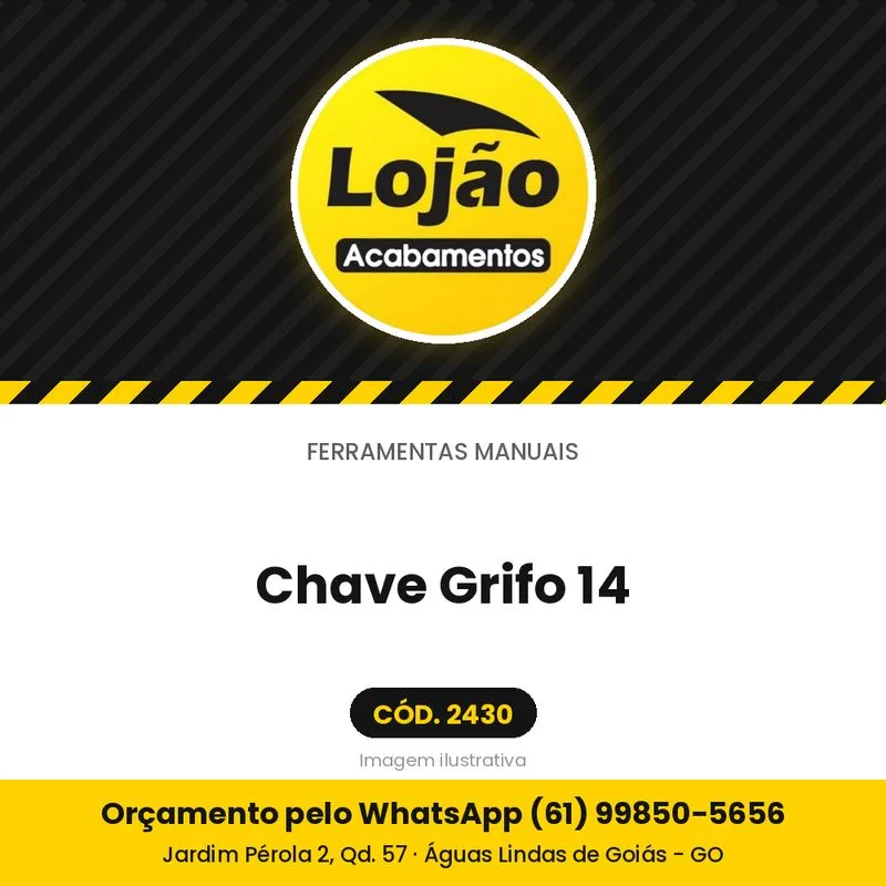 Chave Grifo 14