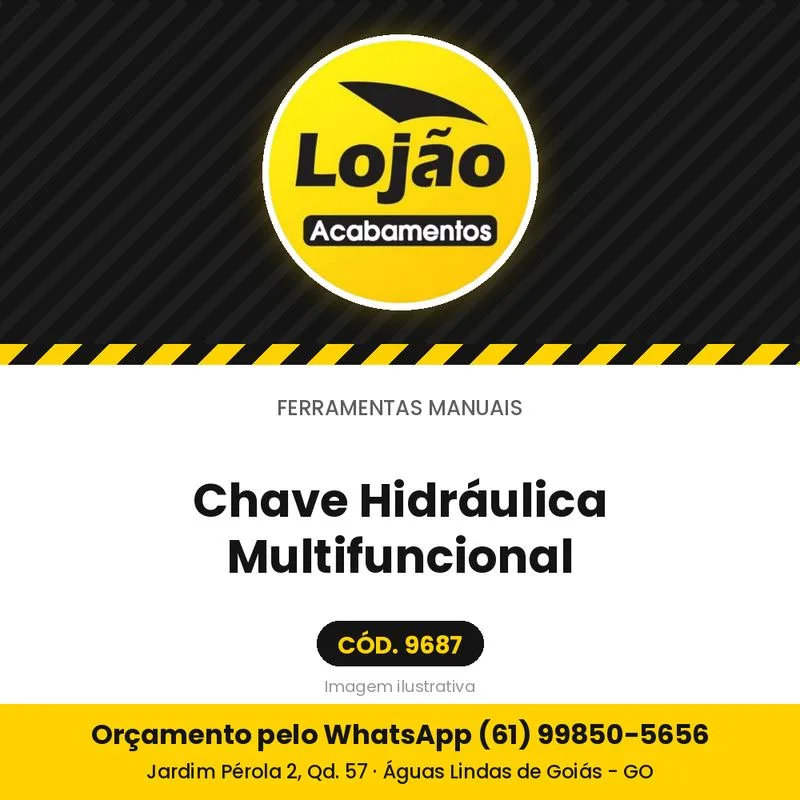 Chave Hidráulica Multifuncional