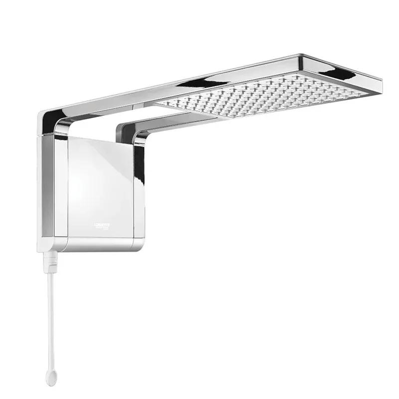 Chuveiro Ducha Acqua Storm Ultra 220V 6800W Branco Cromado Chuveiro Ducha Acqua Storm Ultra 220V 6800W Branco Cromado Lorenzetti