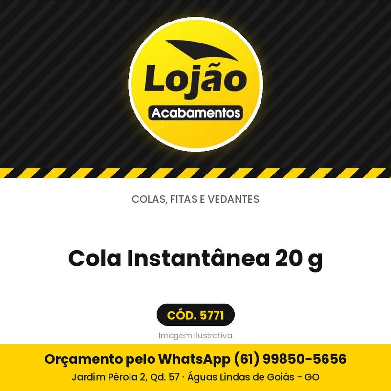 Cola Instantânea 20 g