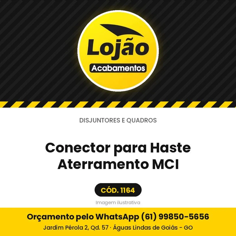 Conector para Haste Aterramento MCI