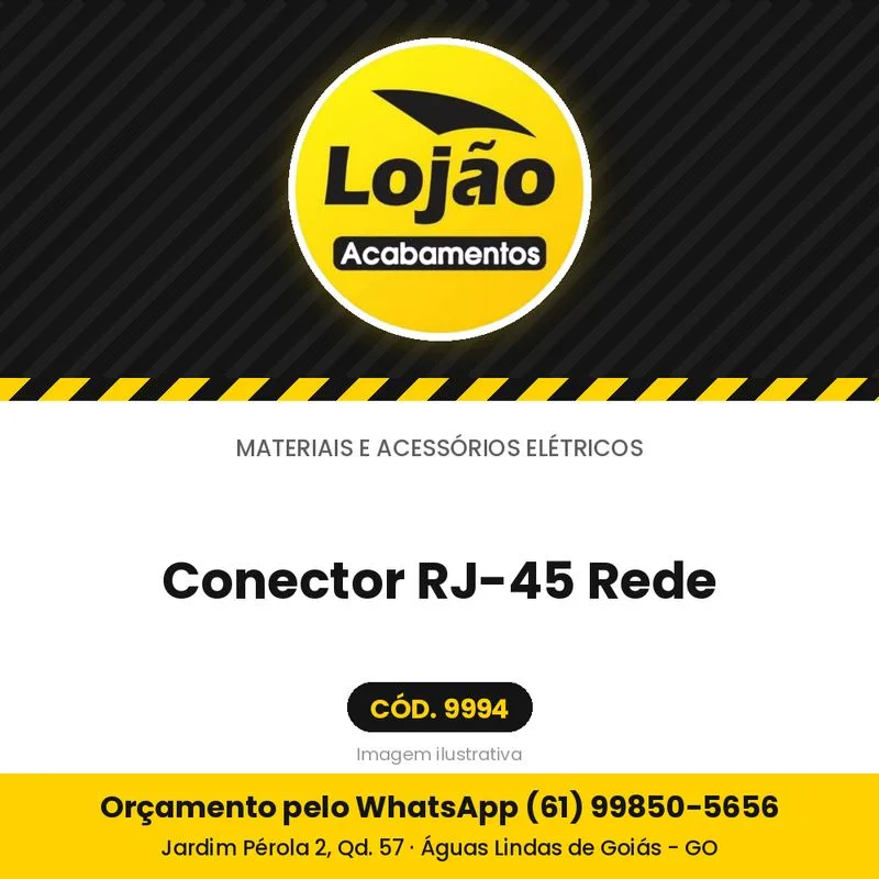 Conector RJ-45 Rede