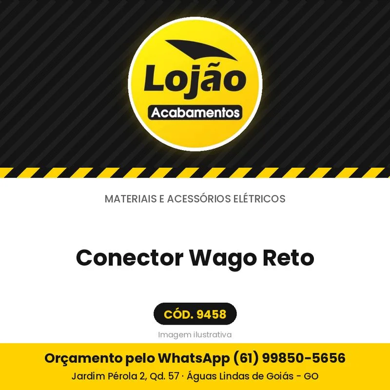 Conector Wago Reto