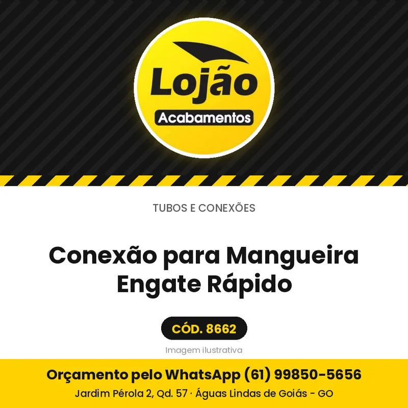 Conexão para Mangueira Engate Rápido