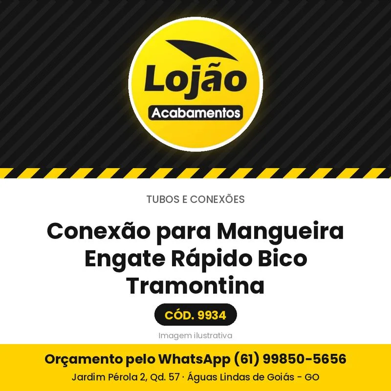 Conexão para Mangueira Engate Rápido Bico Tramontina