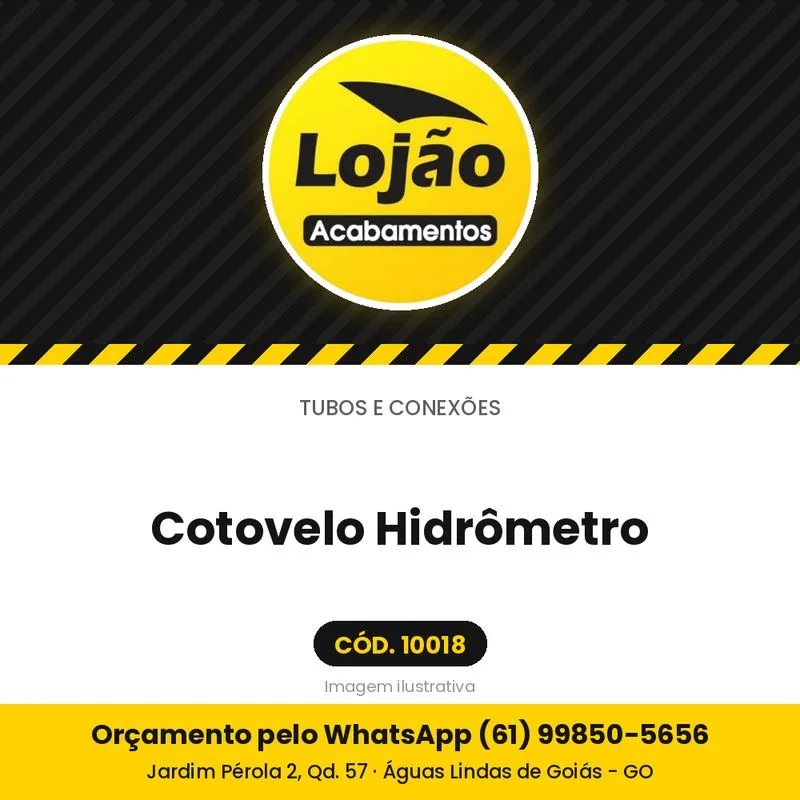 Cotovelo Hidrômetro