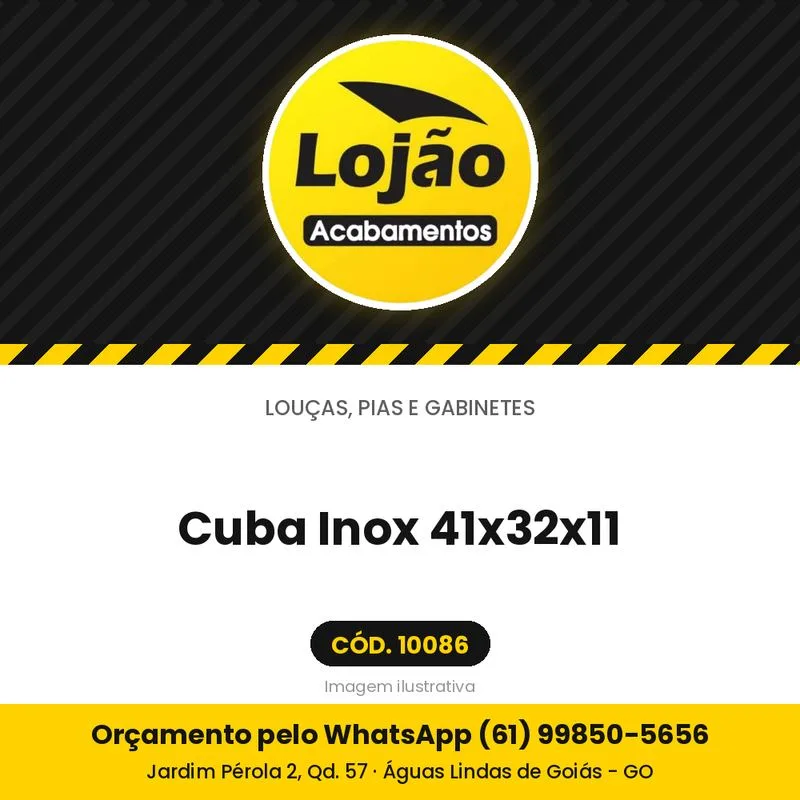 Cuba Inox 41x32x11
