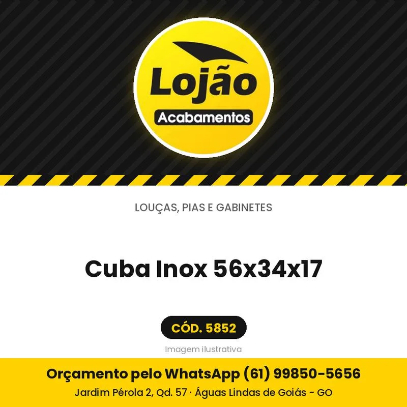 Cuba Inox 56x34x17