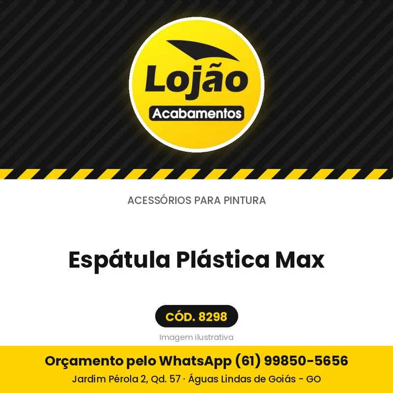 Espátula Plástica Max