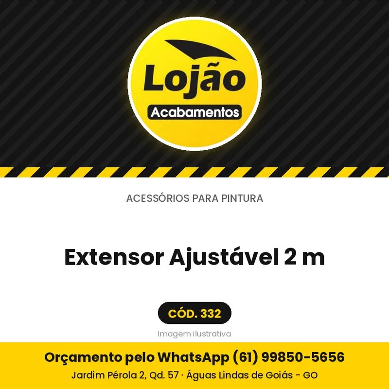 Extensor Ajustável 2 m