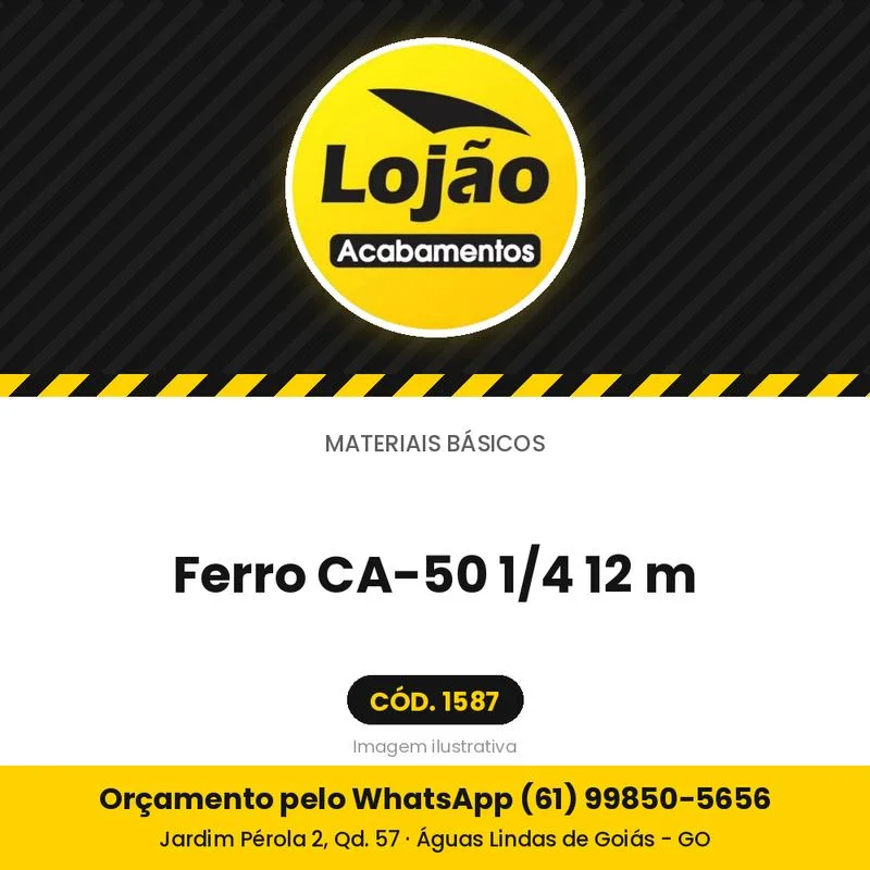 Ferro CA-50 1/4 12 m