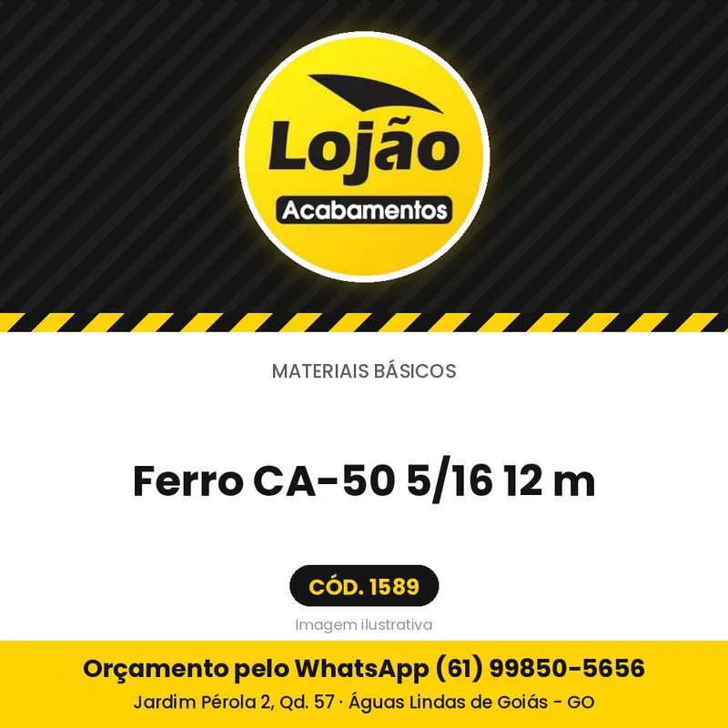 Ferro CA-50 5/16 12 m