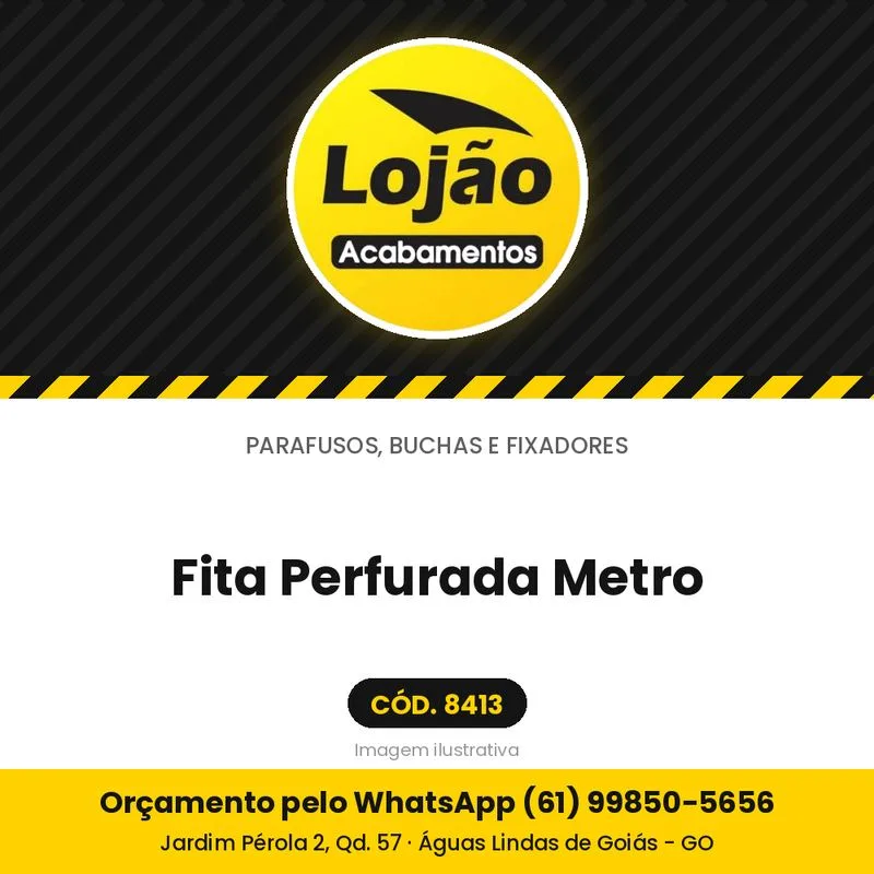 Fita Perfurada Metro