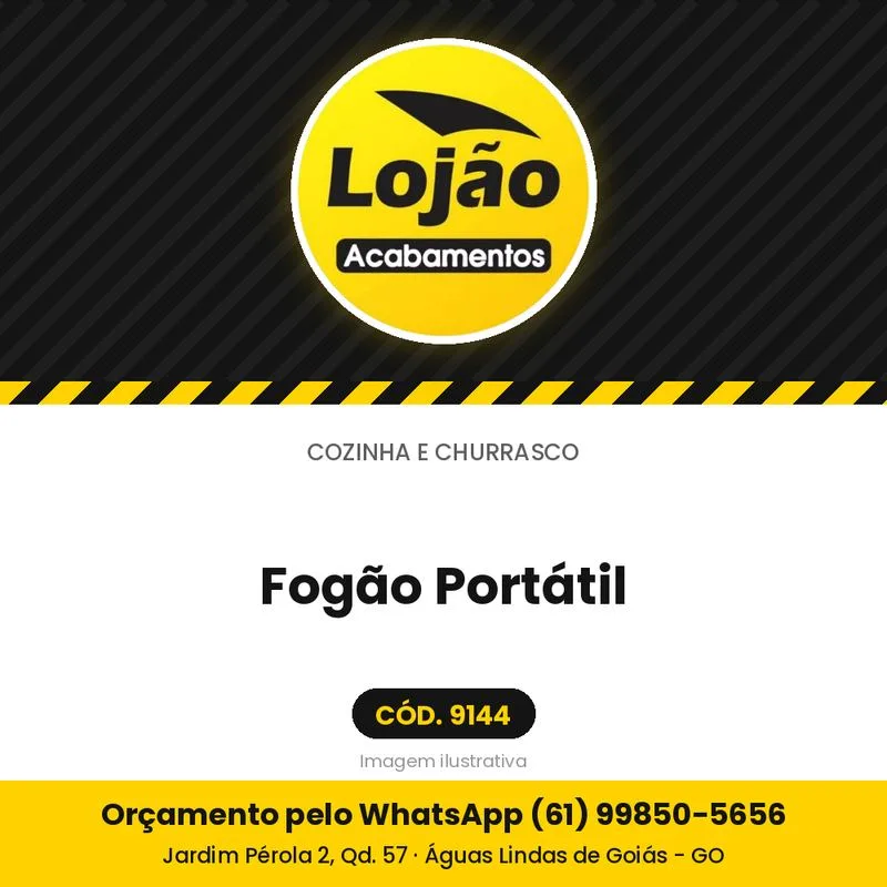 Fogão Portátil