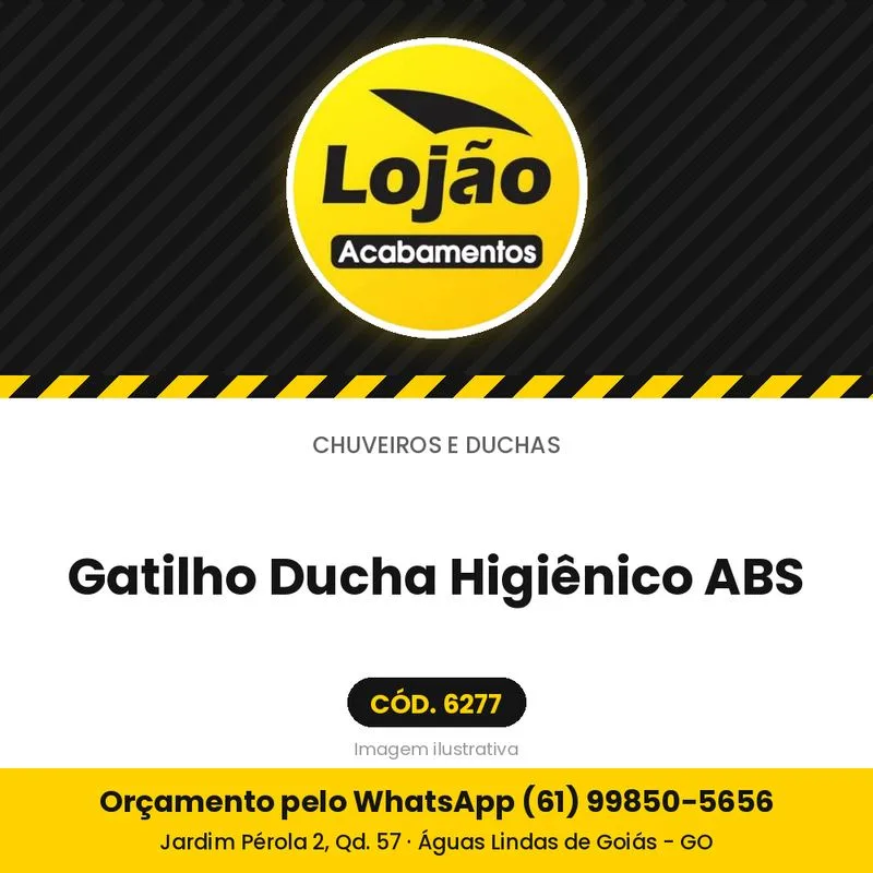 Gatilho Ducha Higiênico ABS