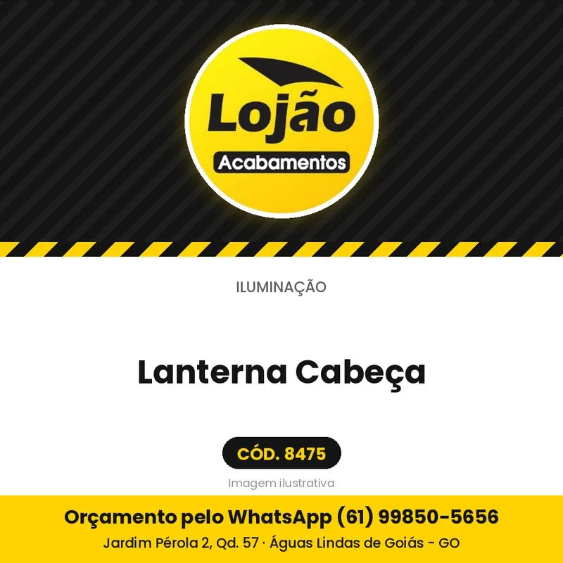 Lanterna Cabeça