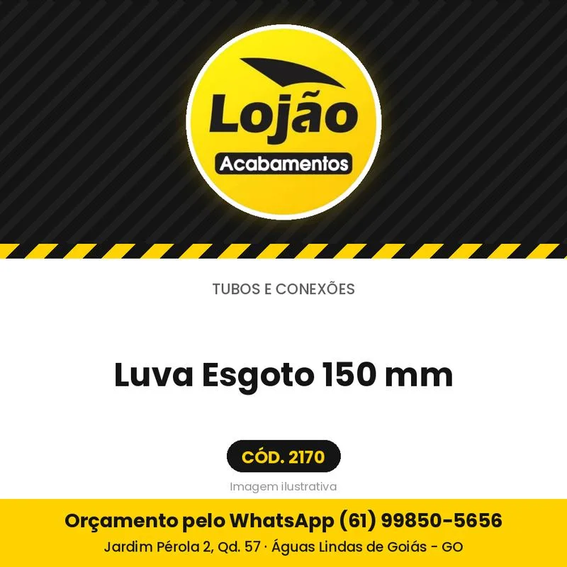 Luva Esgoto 150 mm