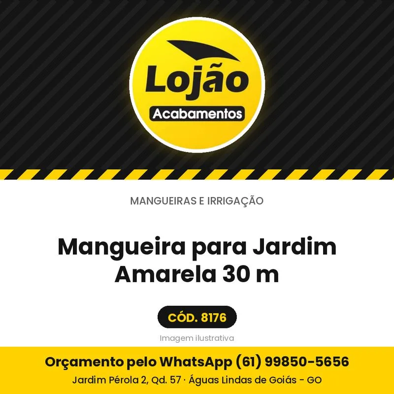Mangueira para Jardim Amarela 30 m