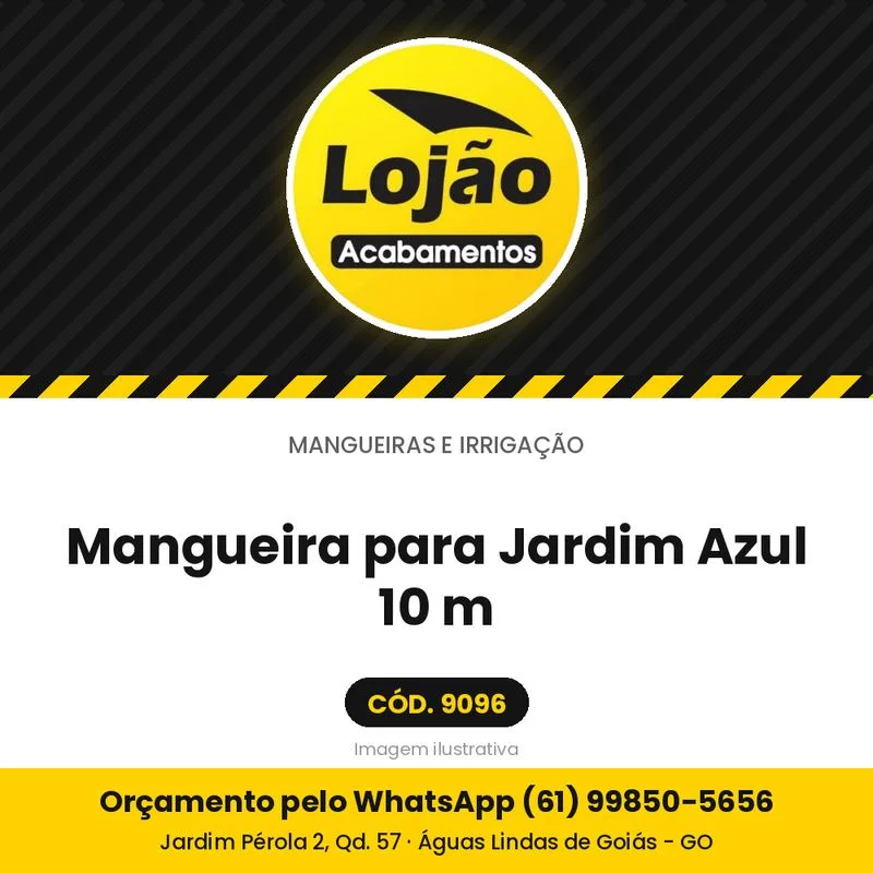 Mangueira para Jardim Azul 10 m