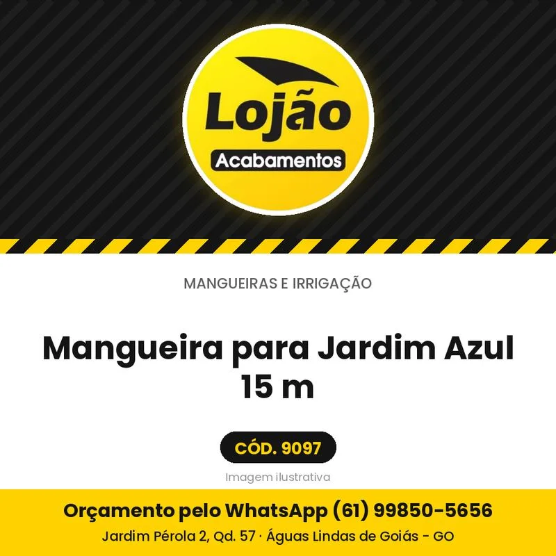 Mangueira para Jardim Azul 15 m