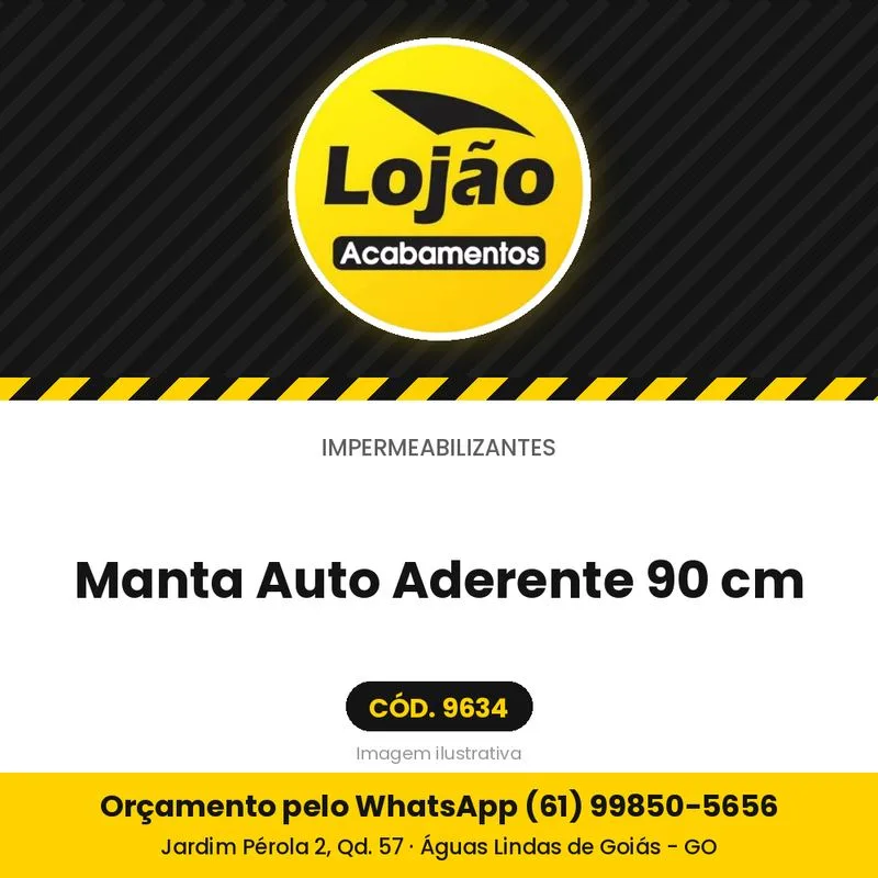 Manta Auto Aderente 90 cm