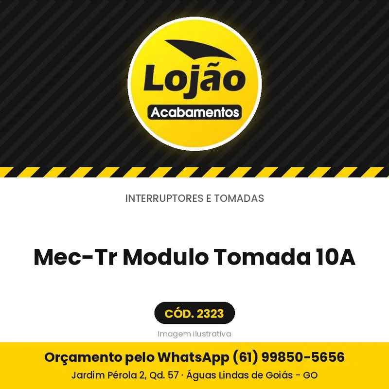 Mec-Tr Modulo Tomada 10A