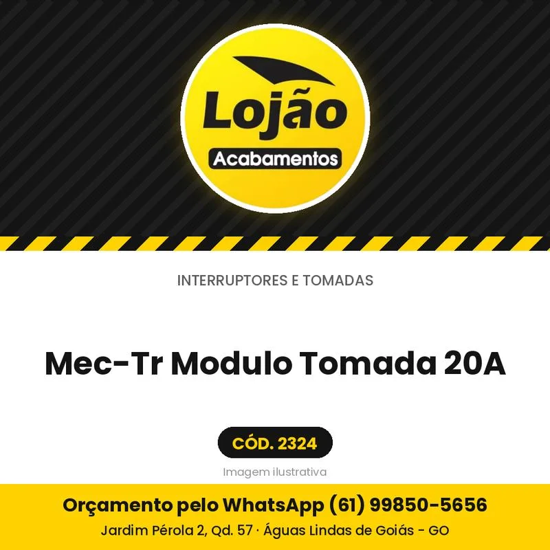 Mec-Tr Modulo Tomada 20A