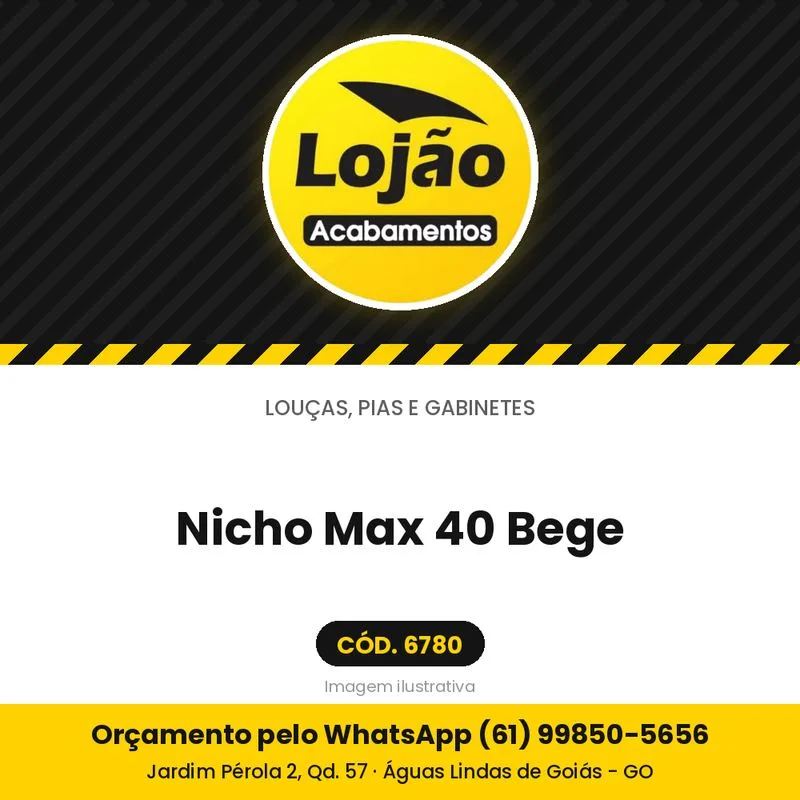 Nicho Max 40 Bege