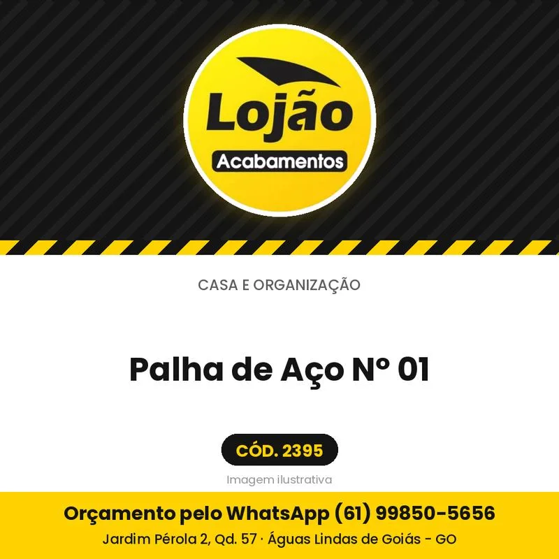 Palha de Aço Nº 01