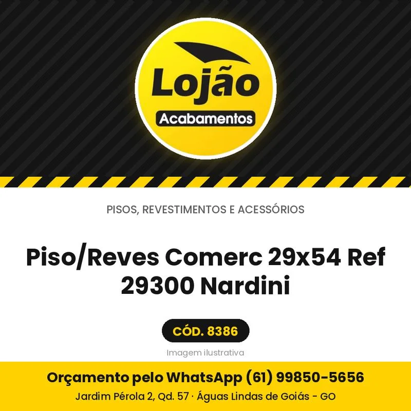Piso/Reves Comerc 29x54 Ref 29300 Nardini