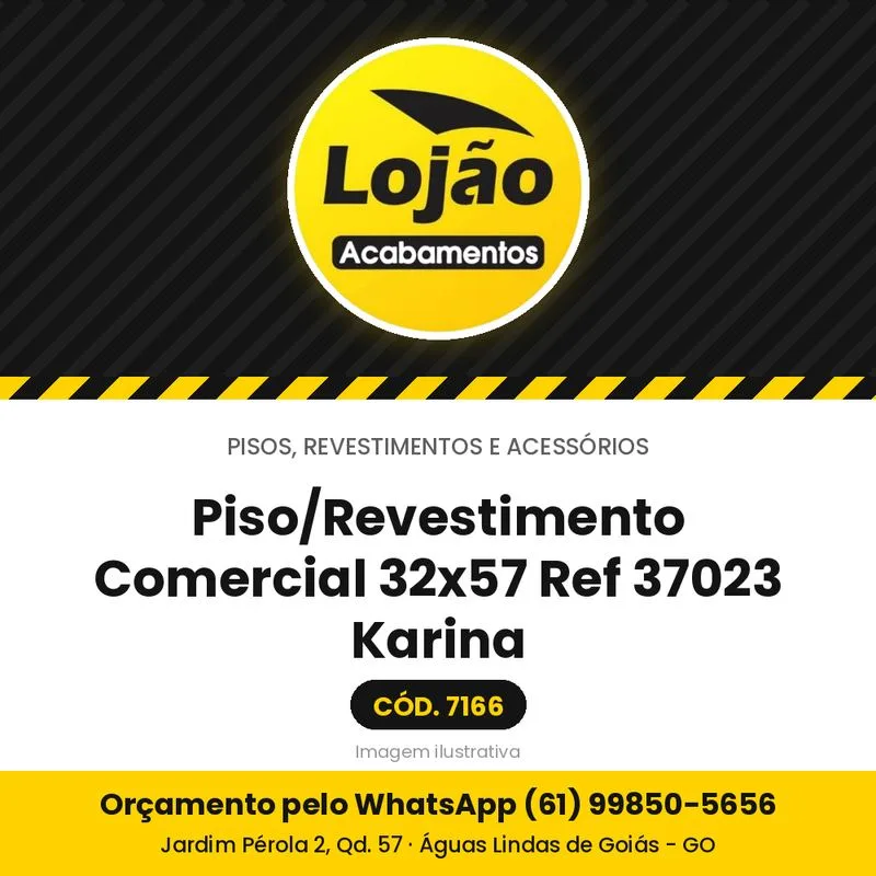 Piso/Revestimento Comercial 32x57 Ref 37023 Karina