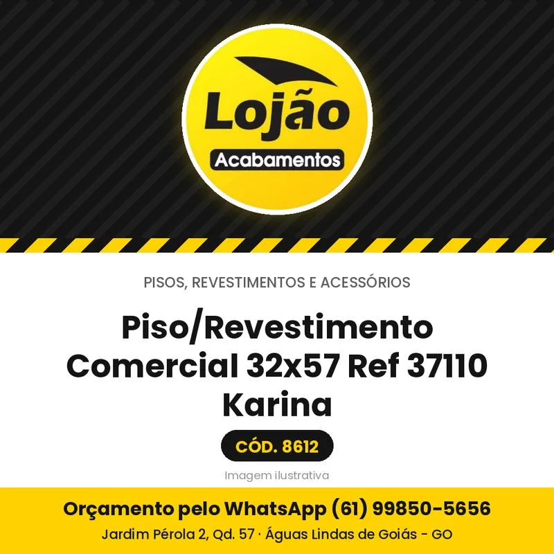 Piso/Revestimento Comercial 32x57 Ref 37110 Karina