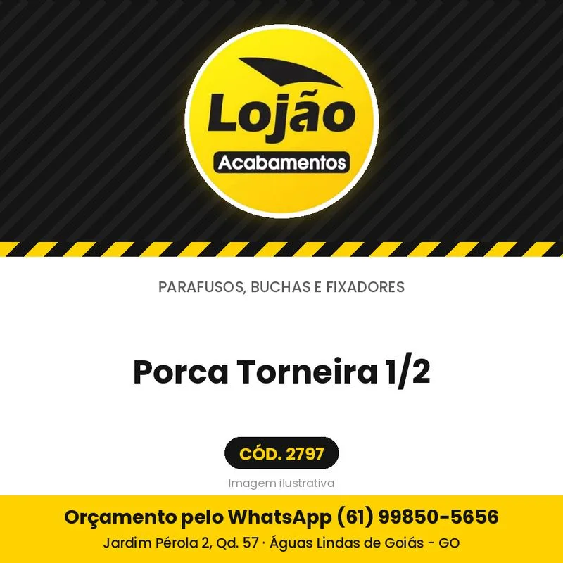 Porca Torneira 1/2