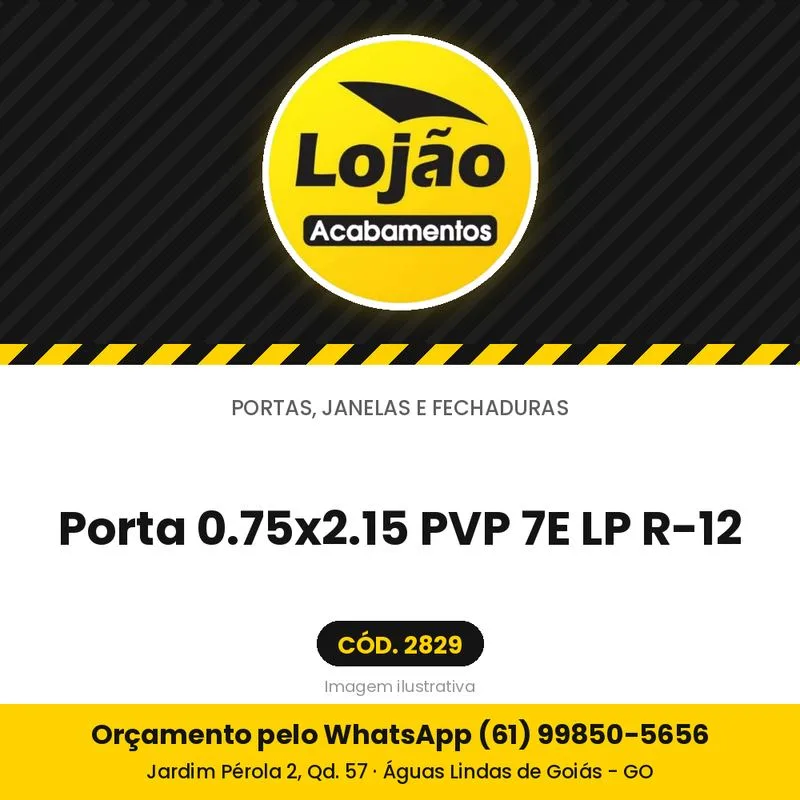 Porta 0.75x2.15 PVP 7E LP R-12