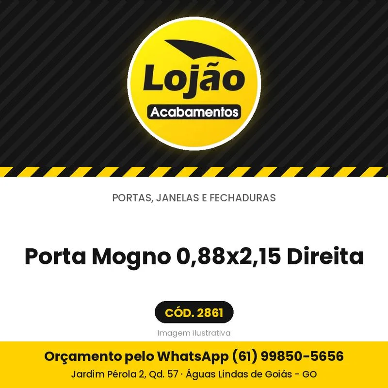 Porta Mogno 0,88x2,15 Direita