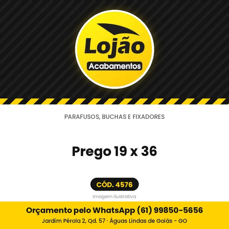 Prego 19 x 36
